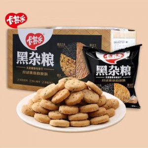卡其樂黑雜糧餅干500g