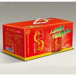 參公參婆人參風味飲料245mlX8(無糖型）