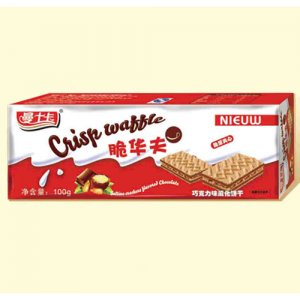曼士卡100g巧克力味華夫