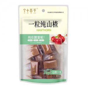 個十百千一粒純山楂山楂漢堡138g