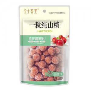 個十百千一粒純山楂山楂球138g