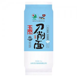 玉杰刀削面400g（藍袋）