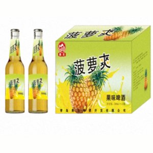 奧貝菠蘿爽果啤