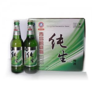 青島嶗威斯純生化啤酒