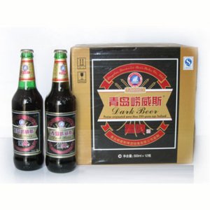 青島嶗威斯黑啤酒
