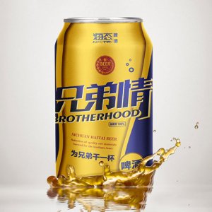 海態金典兄弟情啤酒320ml