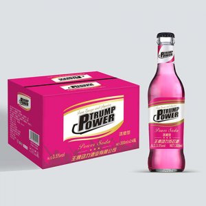 王牌動力蘇打酒誘惑型3.5度300ml×24瓶粉色款