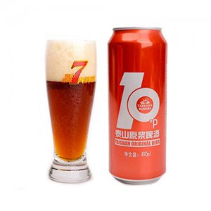 泰山10度原漿啤酒