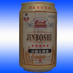 錦博士小麥王易拉罐啤酒