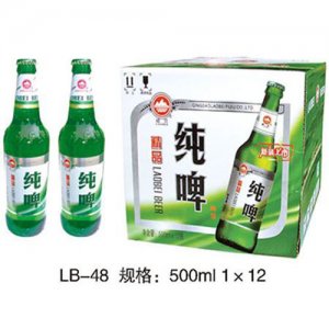 嶗貝純啤啤酒500ml
