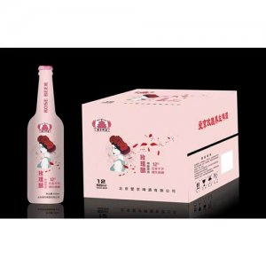 愛京玫瑰養生啤酒500mlX12