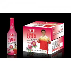 愛京玫瑰養生啤酒500mlX12瓶