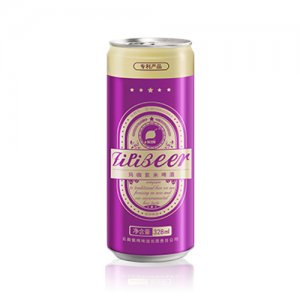 紫啤摩登款纖體罐裝 12°P 328ml