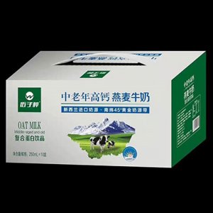 伍子醉中老年高鈣燕麥牛奶250mlx10盒