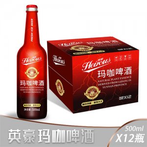 英豪瑪咖啤酒500mlx12瓶