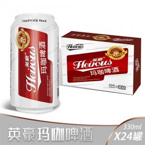 英豪瑪咖啤酒330mlx24罐