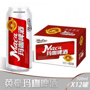 英豪瑪咖啤酒500mlx12罐