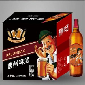 曹州啤酒720mlx12瓶