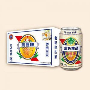 藍滸白菠蘿啤320mlx24罐