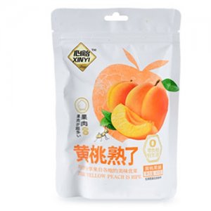 心貽黃桃干80g