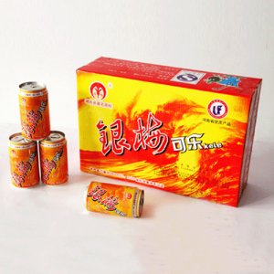 銀梅可樂易拉罐裝