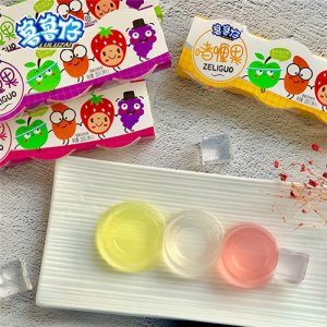 魯魯仔啫喱果多口味果凍布丁盒裝