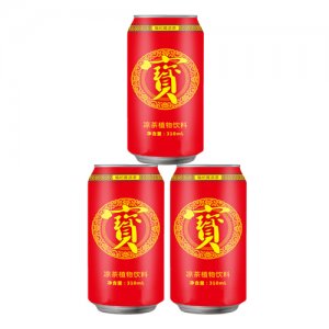 福杞寳涼茶植物飲料310ml