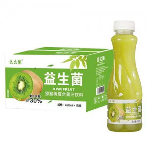 么么象益生菌獼猴桃復合果汁飲料