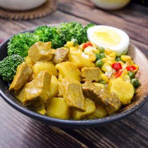 咖喱牛肉米小福常溫速食料理包