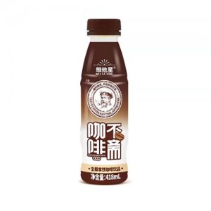 維他星咖啡不齋生椰拿鐵咖啡飲品418ml瓶裝