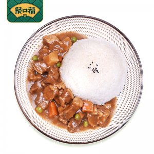 嘉樂食品聚口福熟食方便菜紅燒牛腩200g*10袋私房菜半成品料理包