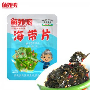 苗外婆香辣佐餐開味外賣下飯海帶片 15g獨立小包