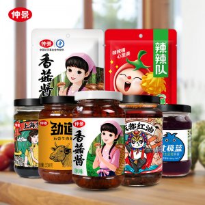 仲景香菇醬 魔鬼辣椒醬調味醬