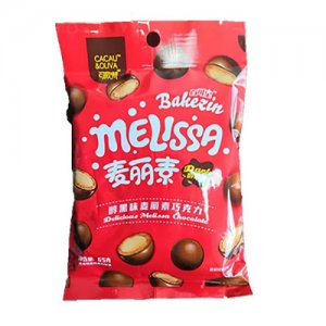 可歐梵醇黑味麥麗素巧克力65g