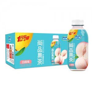 伯蘭頓尚品果茶檸檬茶飲料白桃味450mlX15