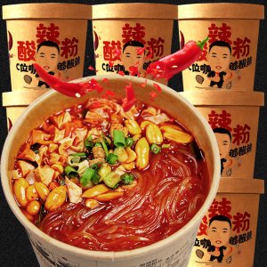 嗨吃家方便速食整箱6桶