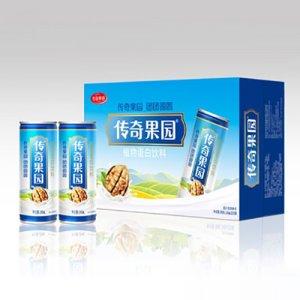 傳奇果園核桃露植物蛋白飲料箱