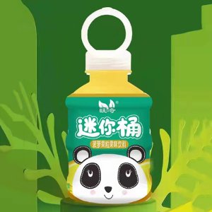 旺奇迷你桶菠蘿果粒果味飲料