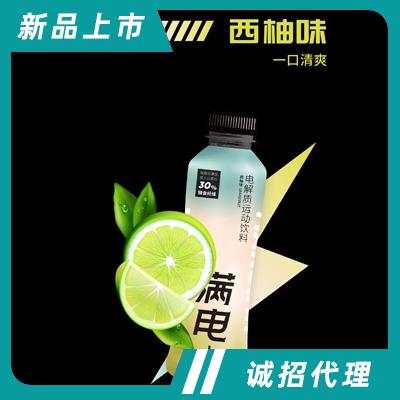 滿電電解質運動飲料500ml功能飲料招商代理瓶裝西柚味
