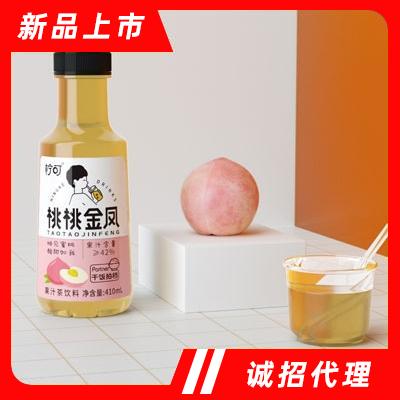 檸可桃桃金鳳果汁茶飲料瓶410ml