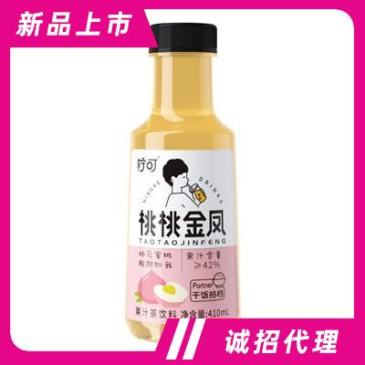 檸可桃桃金鳳果汁茶飲料410ml