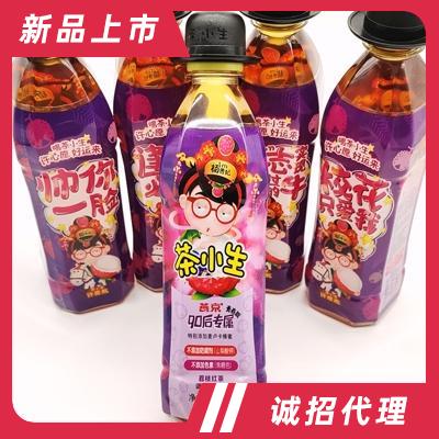 燕京茶小生荔枝紅茶調味茶飲品500ml果汁茶招商代理健康飲料