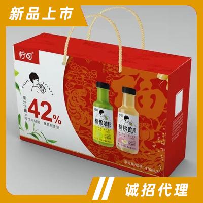 檸可果汁茶飲料箱裝