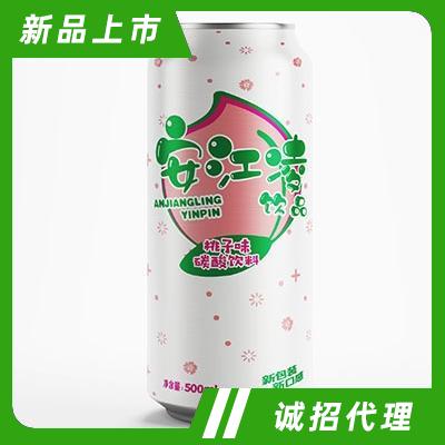 安江凌桃子味碳酸飲料500ml