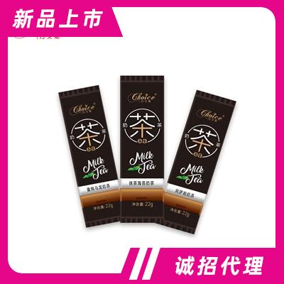 巧艾斯新網紅袋裝奶茶粉速溶阿薩姆原味奶茶港式20g×12條小包裝沖飲代理
