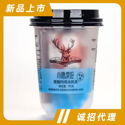 小鹿奕龍黑糖瑪奇朵奶茶85克