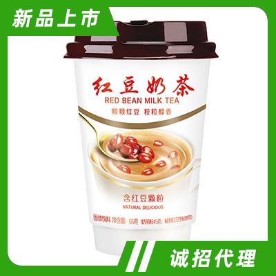 佳因美高杯紅豆奶茶（含紅豆顆粒65克）