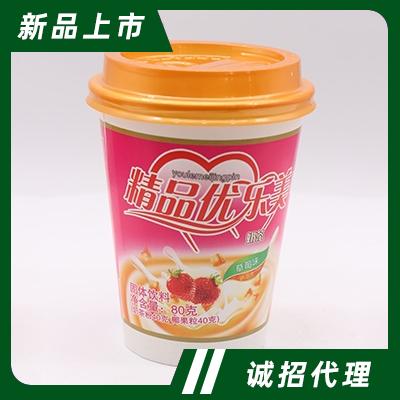 精品優樂美草莓味奶茶80克