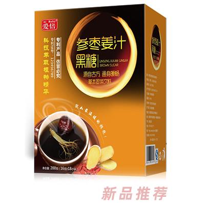 愛倍參棗姜汁黑糖