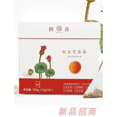 初喜紅豆芡實茶
